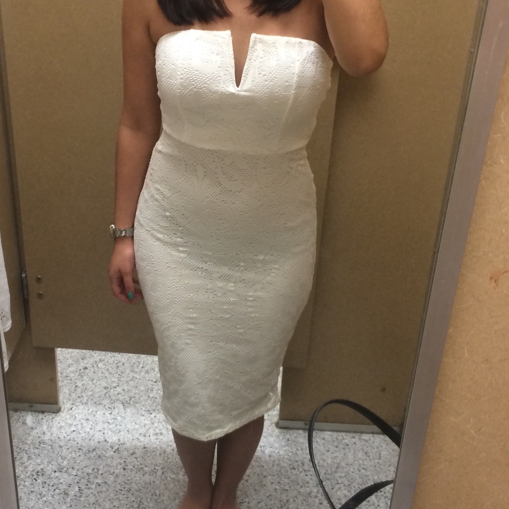 White dress